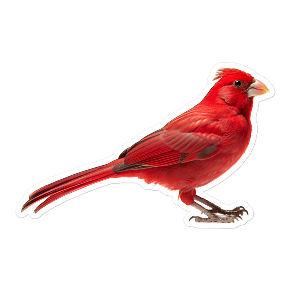 Red Factor Canary Sticker - Stickerfy.ai