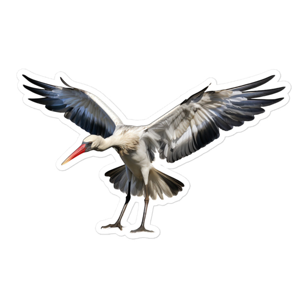 Stork Sticker - Stickerfy.ai