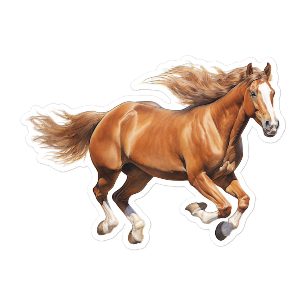 Quarter Horse Sticker - Stickerfy.ai