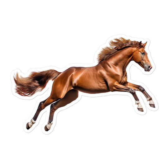 Hanoverian Horse Sticker - Stickerfy.ai