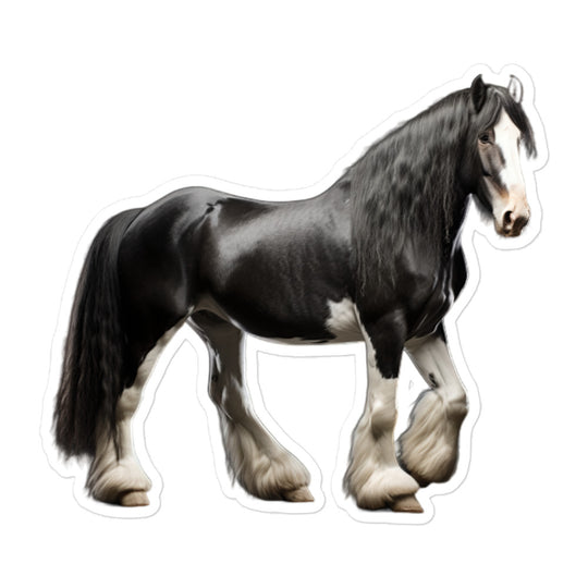 Shire Horse Sticker - Stickerfy.ai