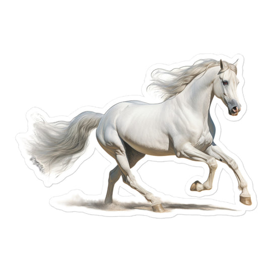 Andalusian Horse Sticker - Stickerfy.ai