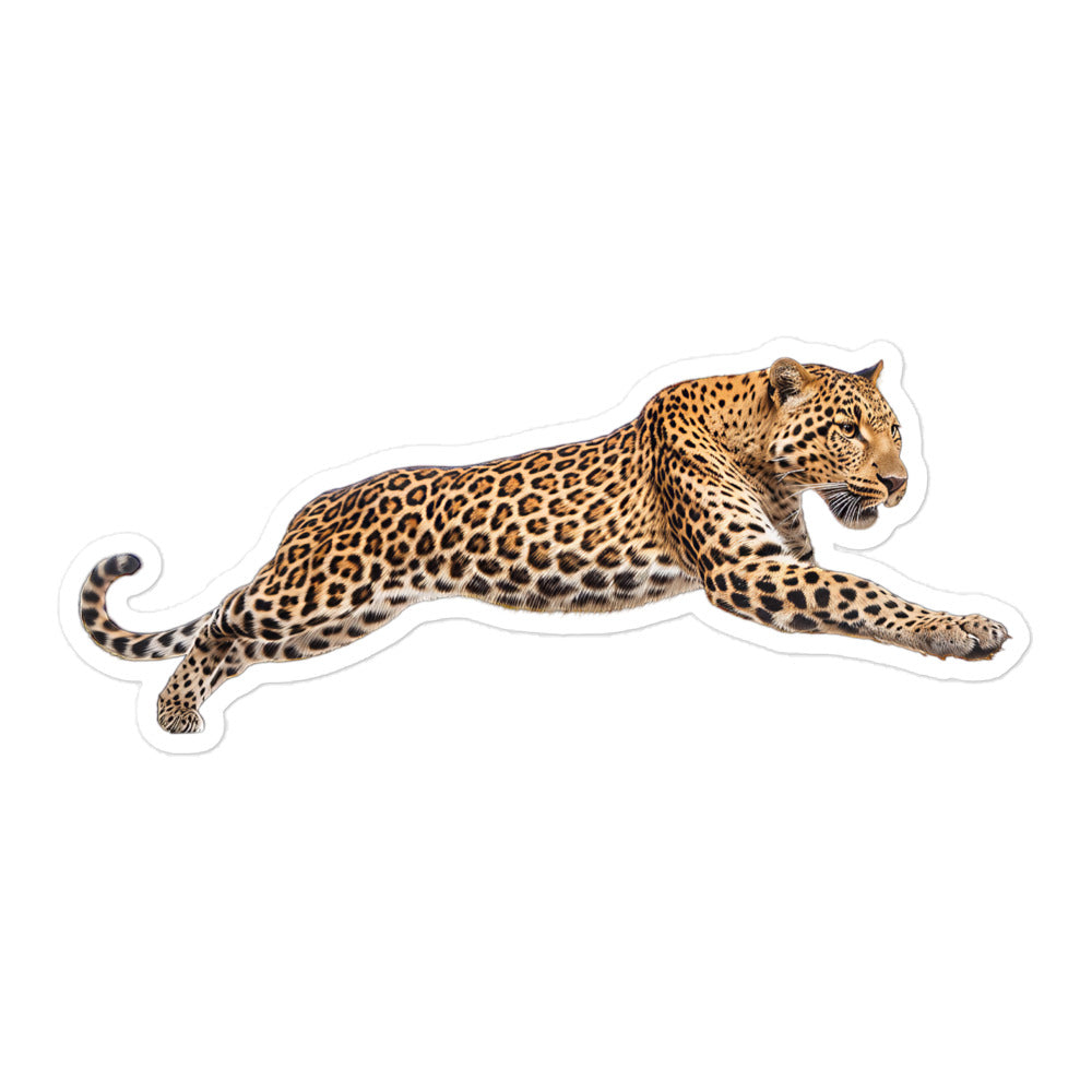 Amur Leopard Sticker - Stickerfy.ai