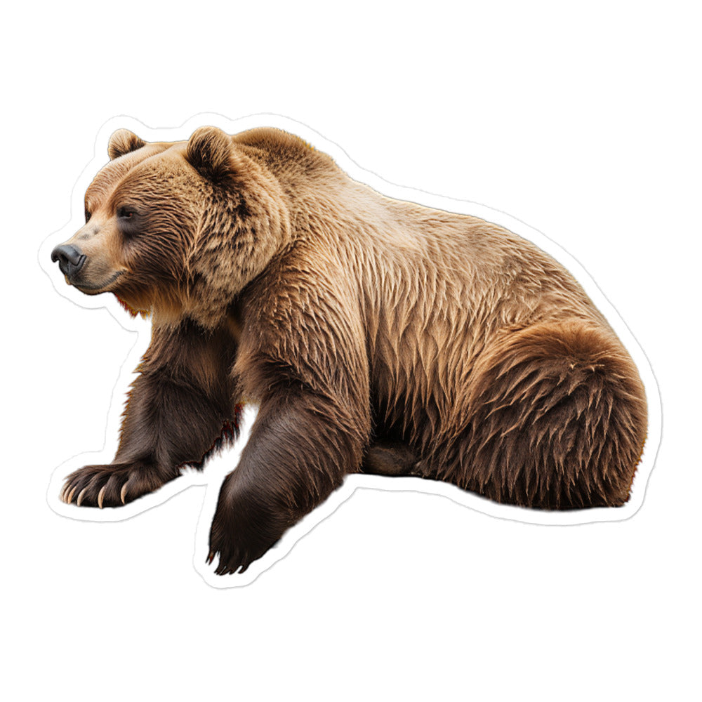 Grizzly Bear Sticker - Stickerfy.ai