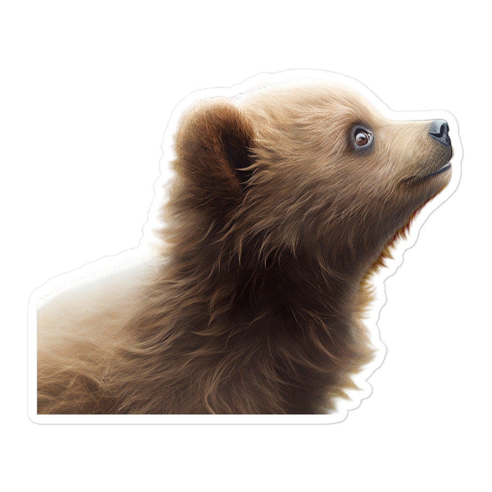 Grizzly Bear Sticker - Stickerfy.ai