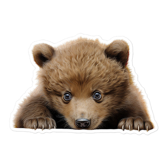 Grizzly Bear Sticker - Stickerfy.ai