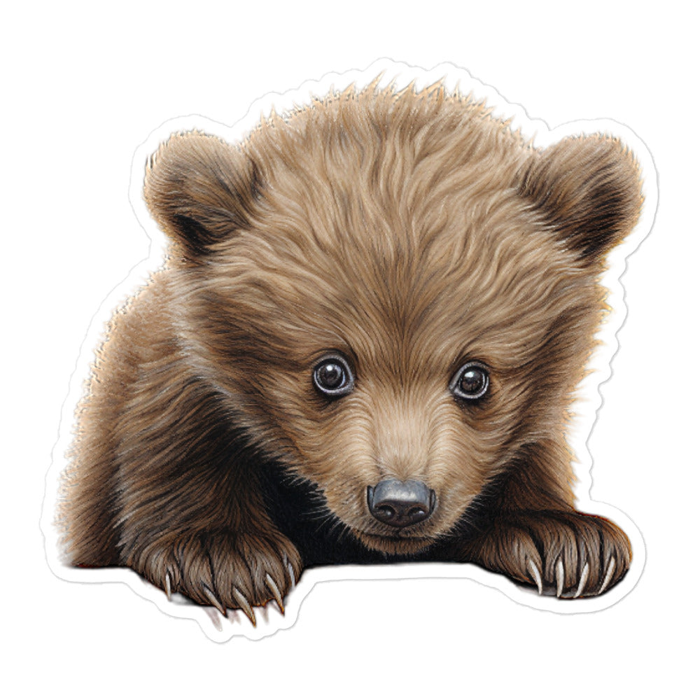 Grizzly Bear Sticker - Stickerfy.ai