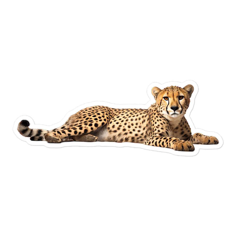 Cheetah Sticker - Stickerfy.ai