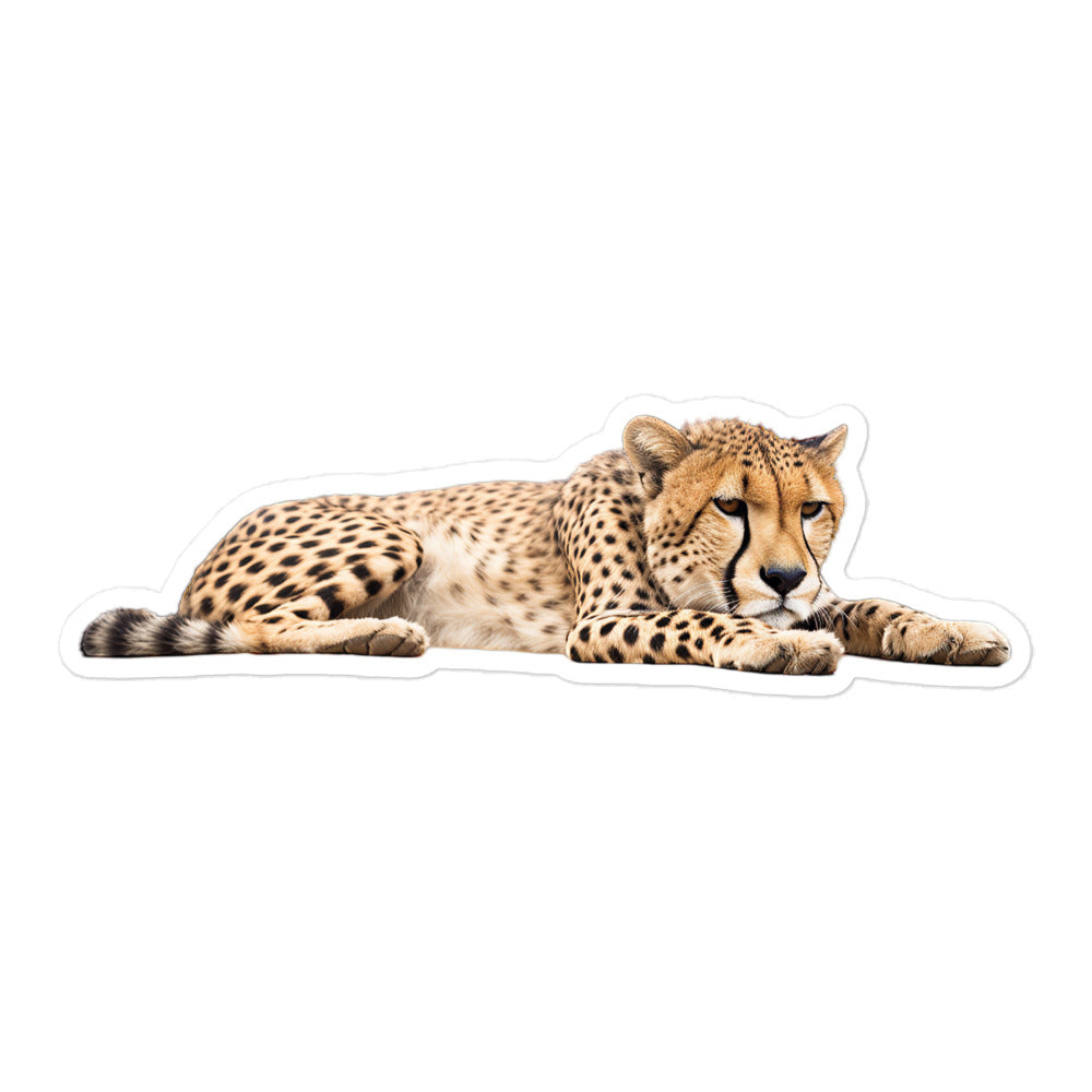 Cheetah Sticker - Stickerfy.ai