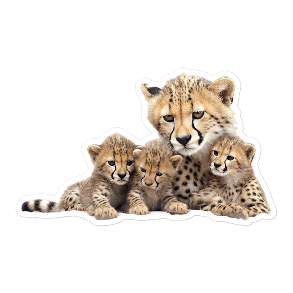 Cheetah Sticker - Stickerfy.ai