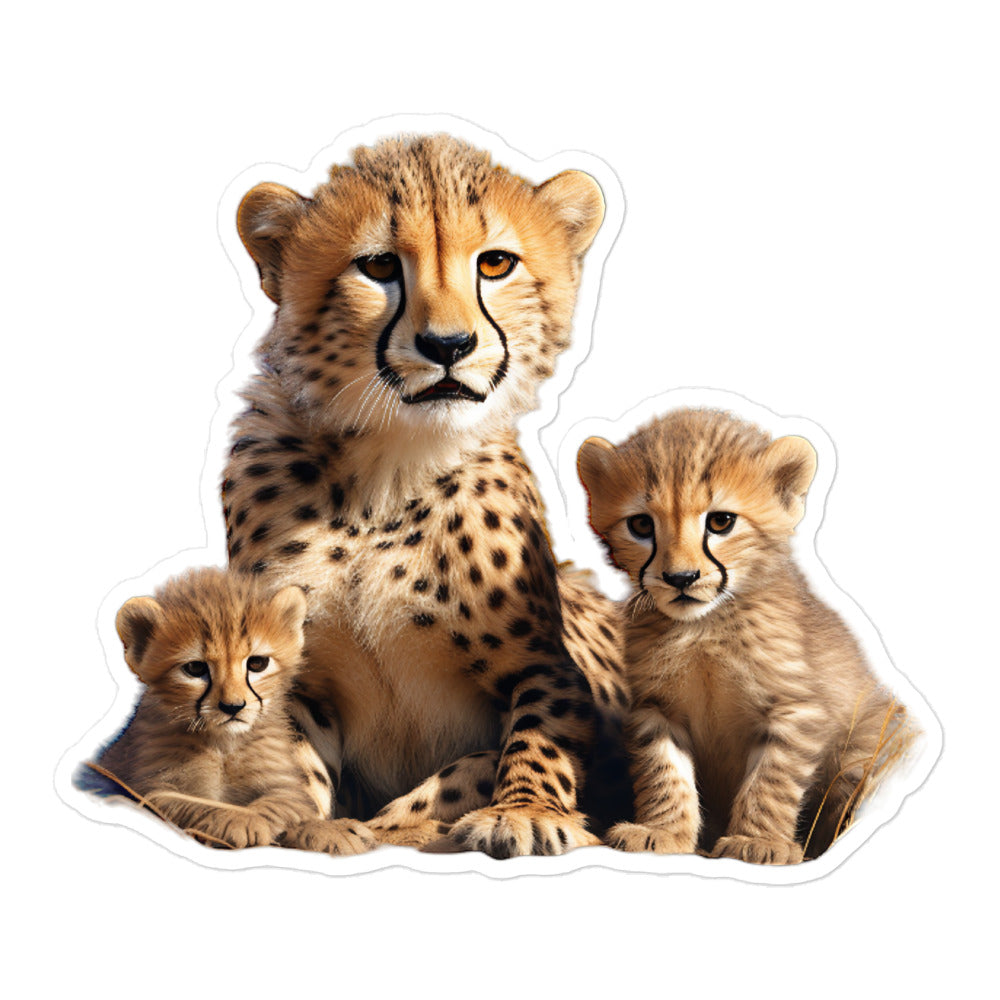 Cheetah Sticker - Stickerfy.ai