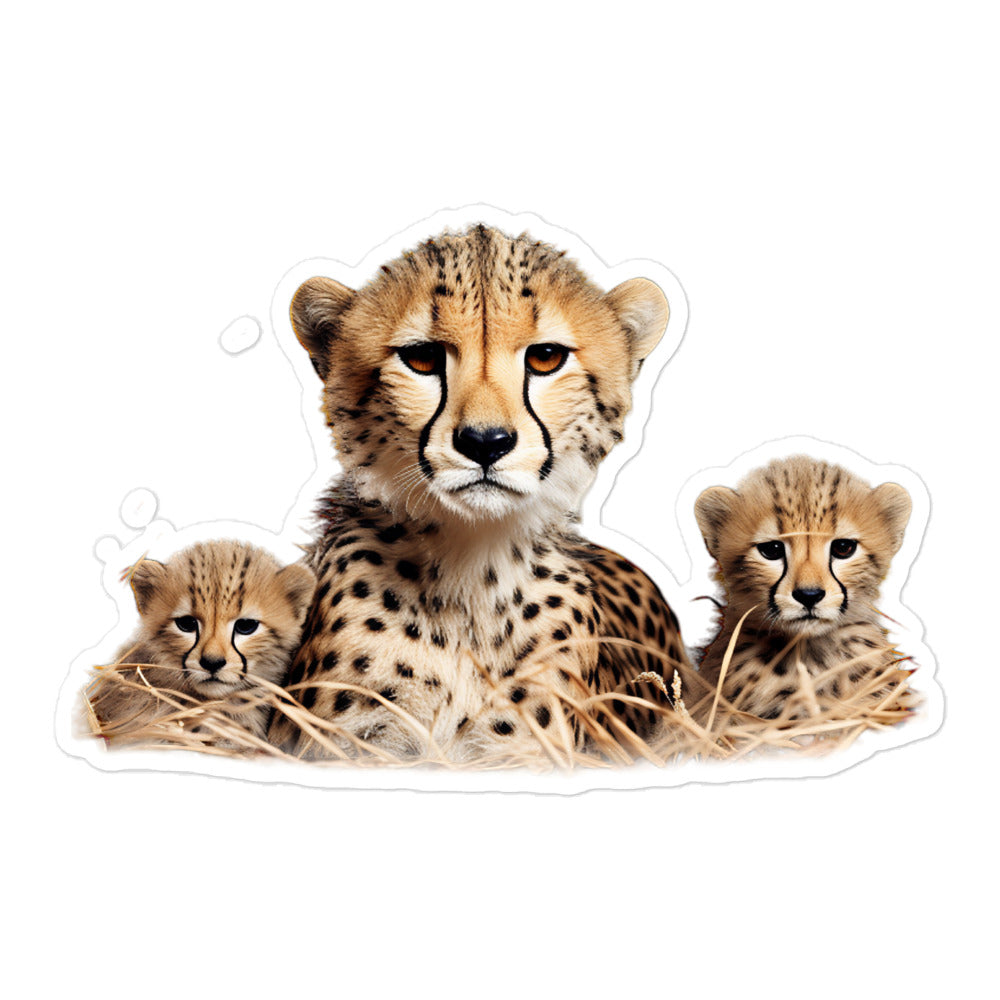 Cheetah Sticker - Stickerfy.ai