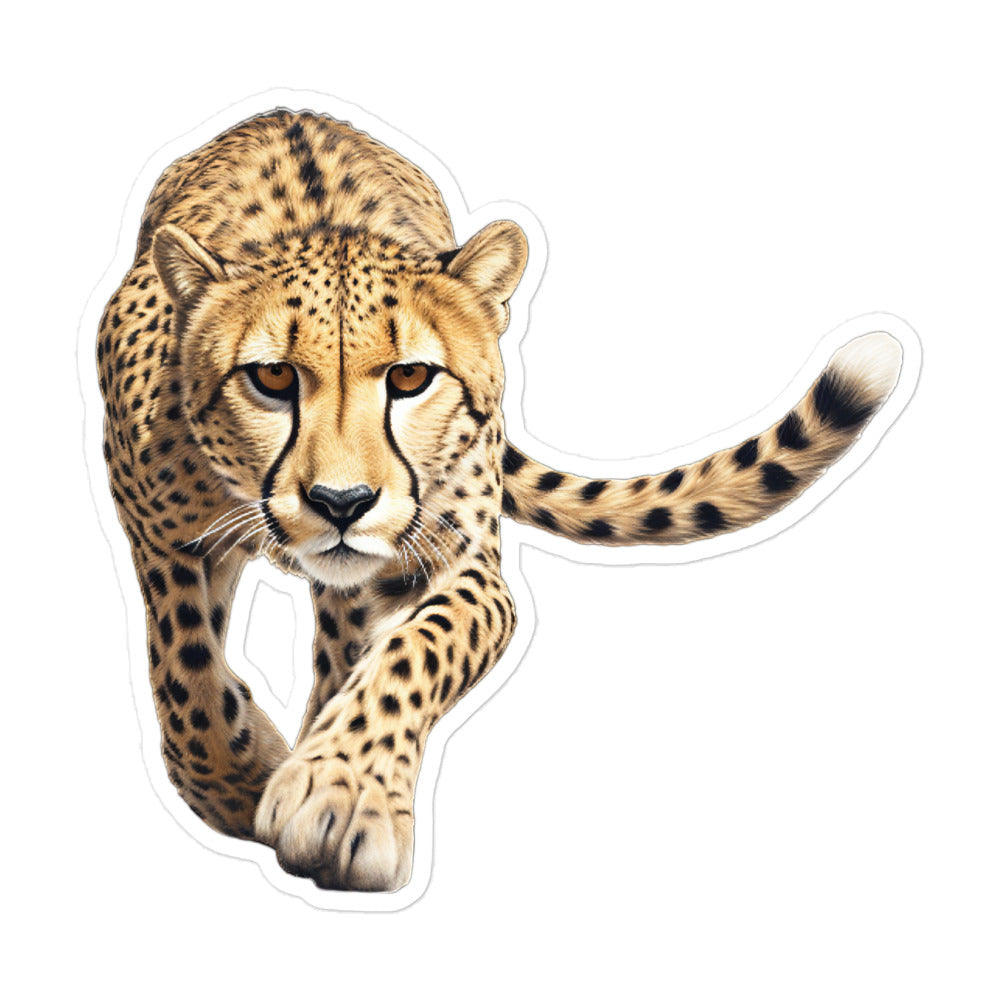 Cheetah Sticker - Stickerfy.ai