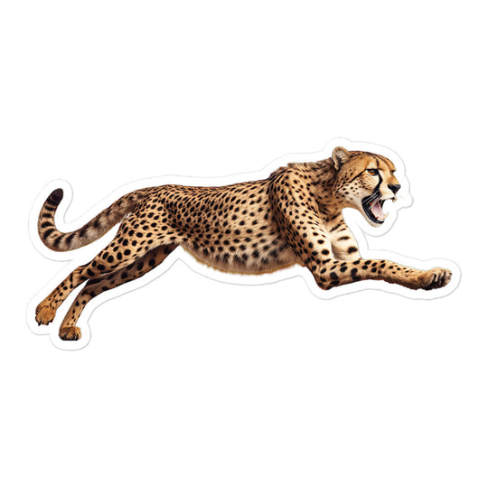 Cheetah Sticker - Stickerfy.ai