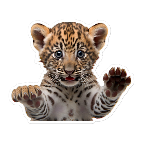 Jaguar Sticker - Stickerfy.ai