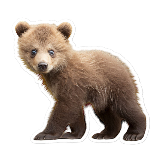 Kodiak Bear Sticker - Stickerfy.ai