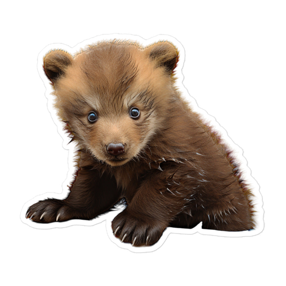 Kodiak Bear Sticker - Stickerfy.ai