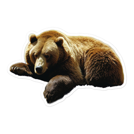 Kodiak Bear Sticker - Stickerfy.ai