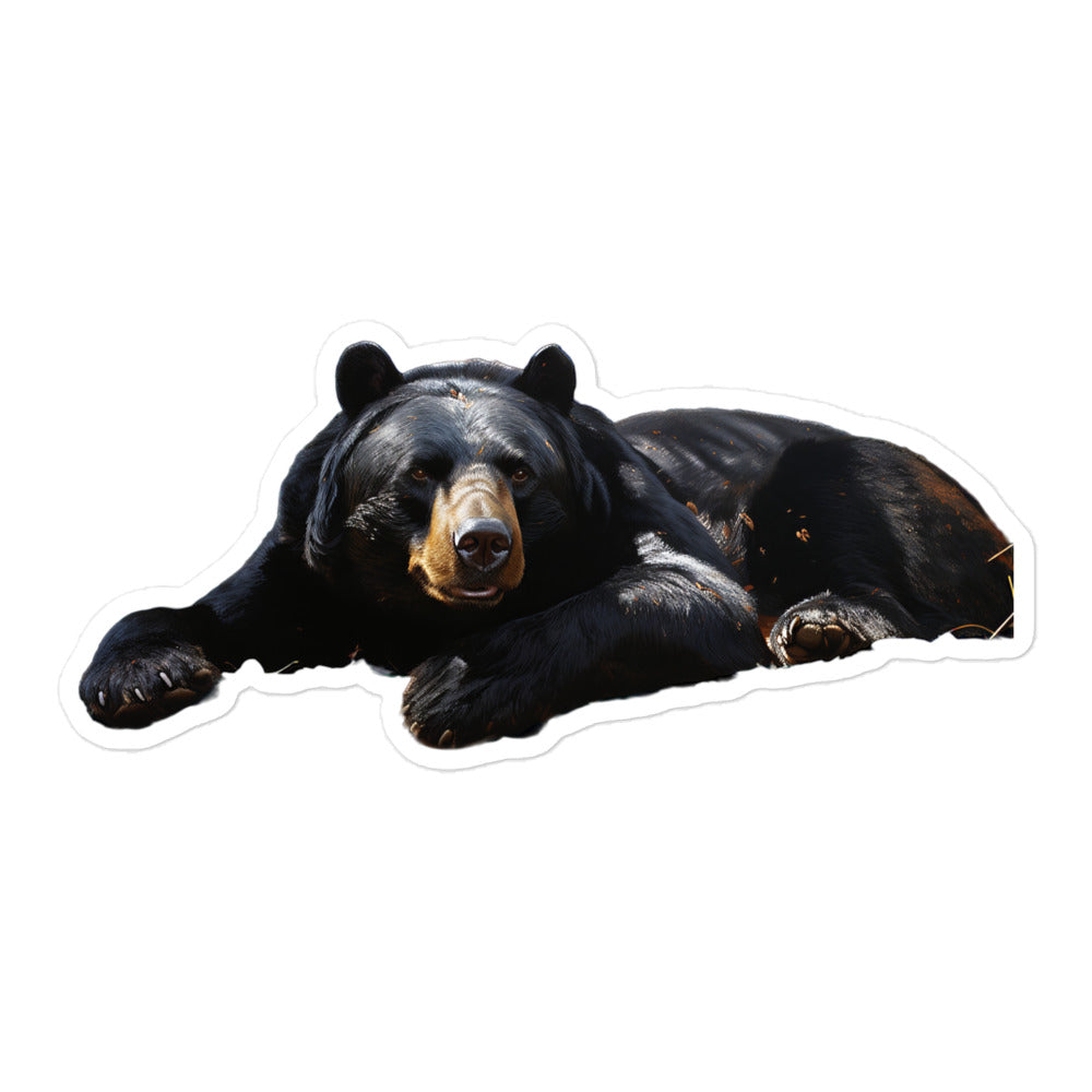 Sun Bear Sticker - Stickerfy.ai