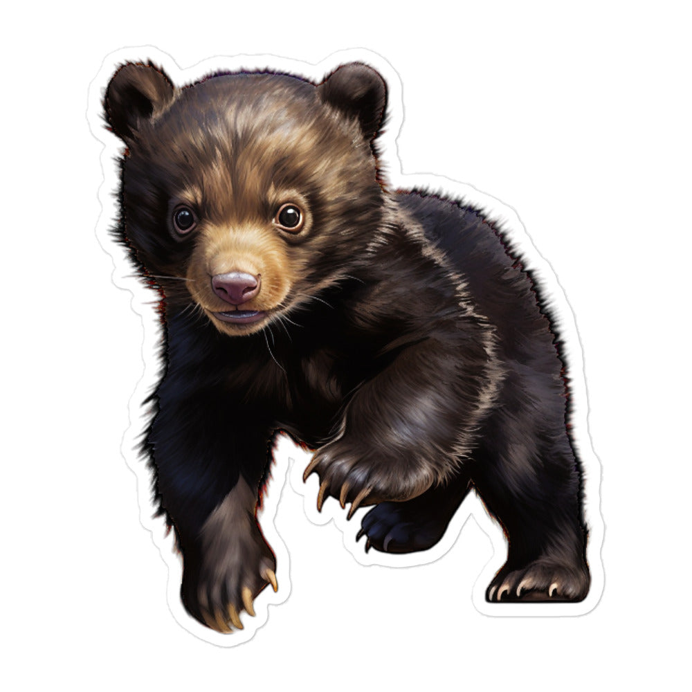 Sun Bear Sticker - Stickerfy.ai