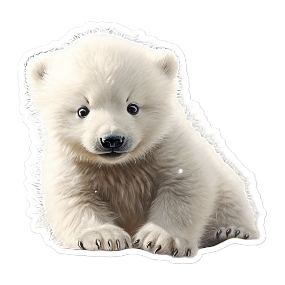 Polar Bear Sticker - Stickerfy.ai