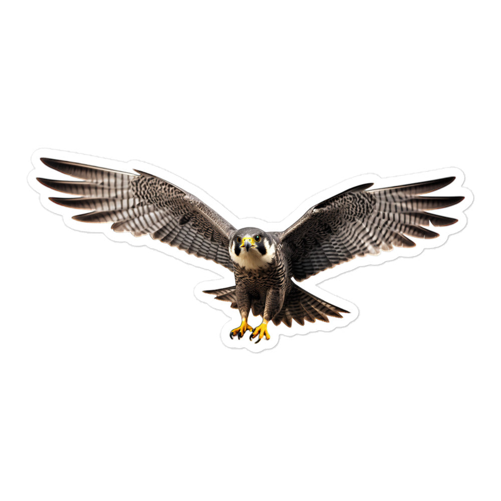 Peregrine Falcon Sticker - Stickerfy.ai