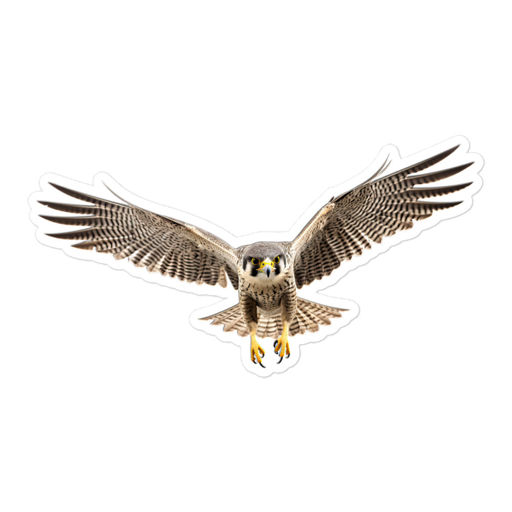 Peregrine Falcon Sticker - Stickerfy.ai