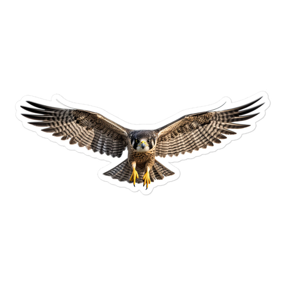 Peregrine Falcon Sticker - Stickerfy.ai