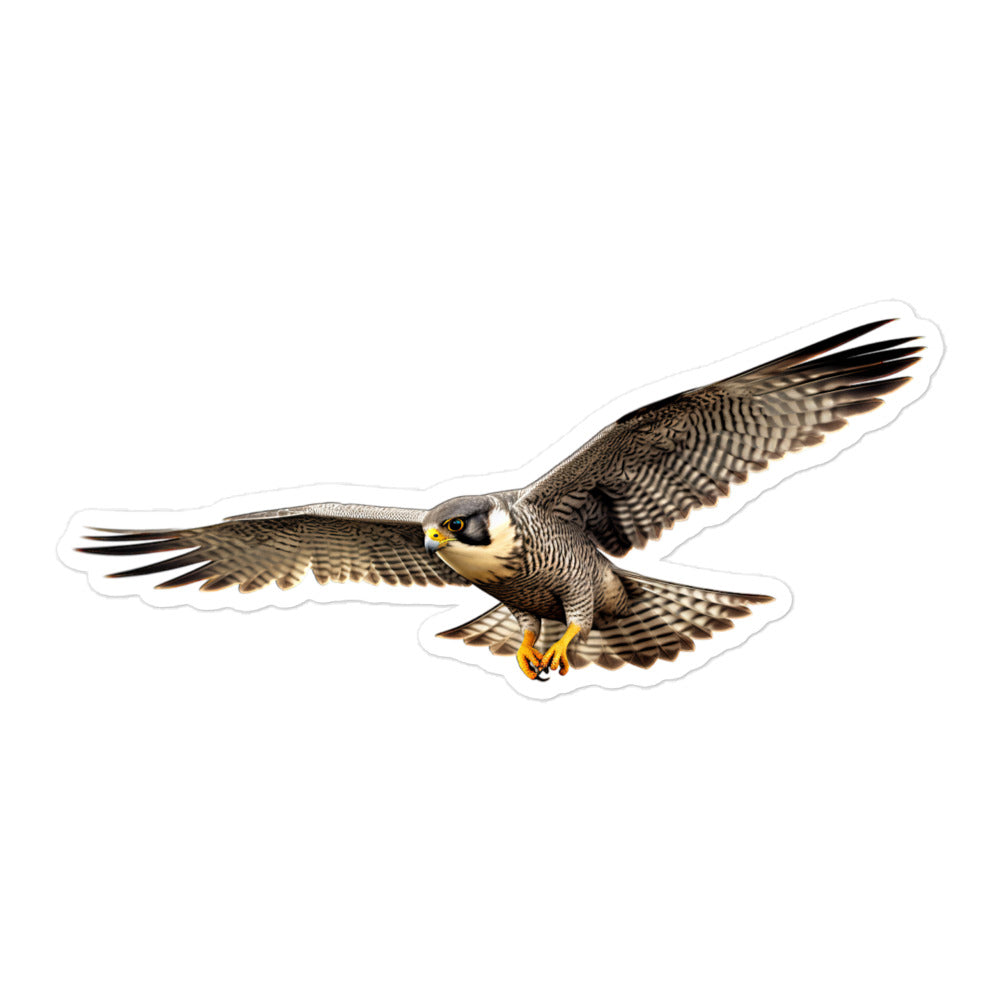 Peregrine Falcon Sticker - Stickerfy.ai