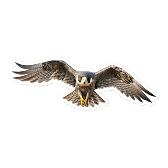 Peregrine Falcon Sticker - Stickerfy.ai