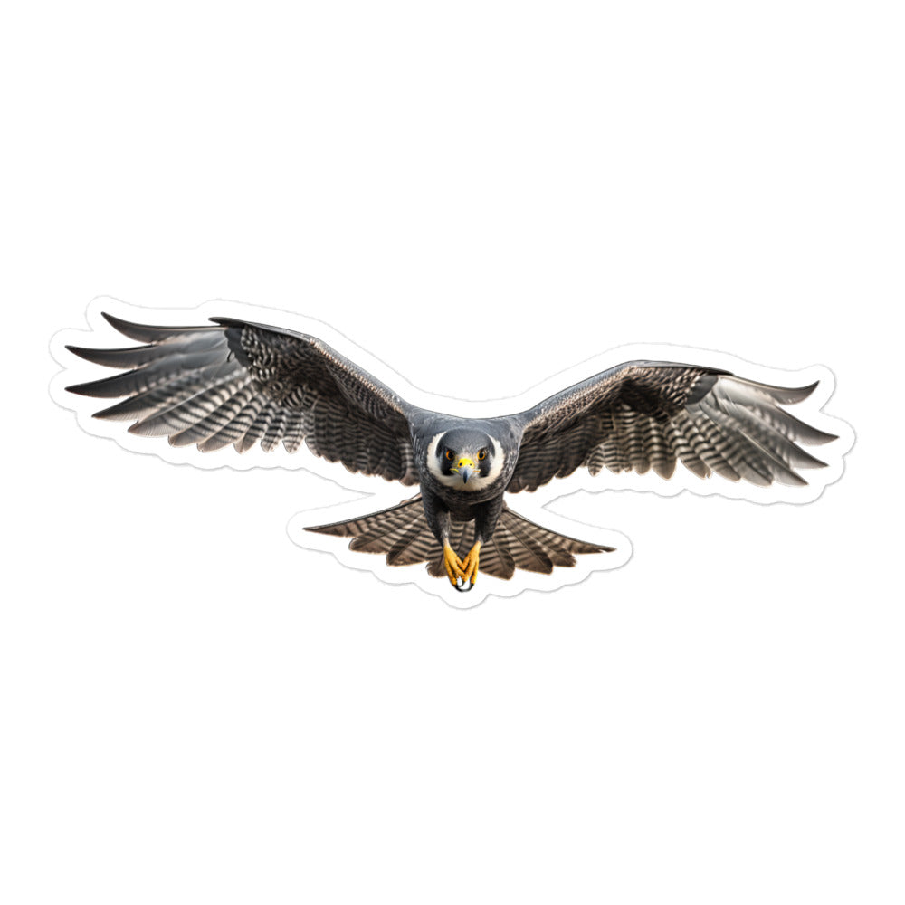 Peregrine Falcon Sticker - Stickerfy.ai