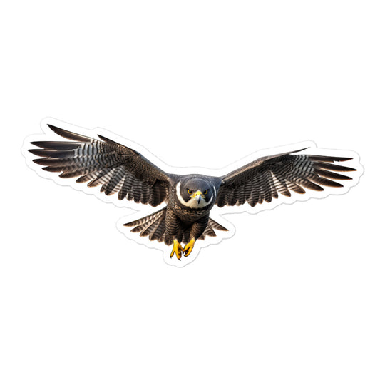 Peregrine Falcon Sticker - Stickerfy.ai