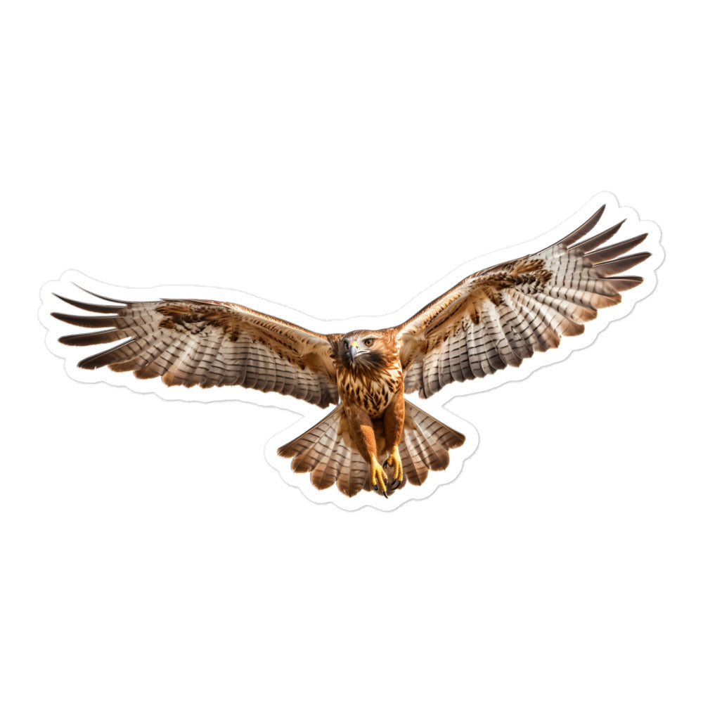 Red Tailed Hawk Sticker - Stickerfy.ai