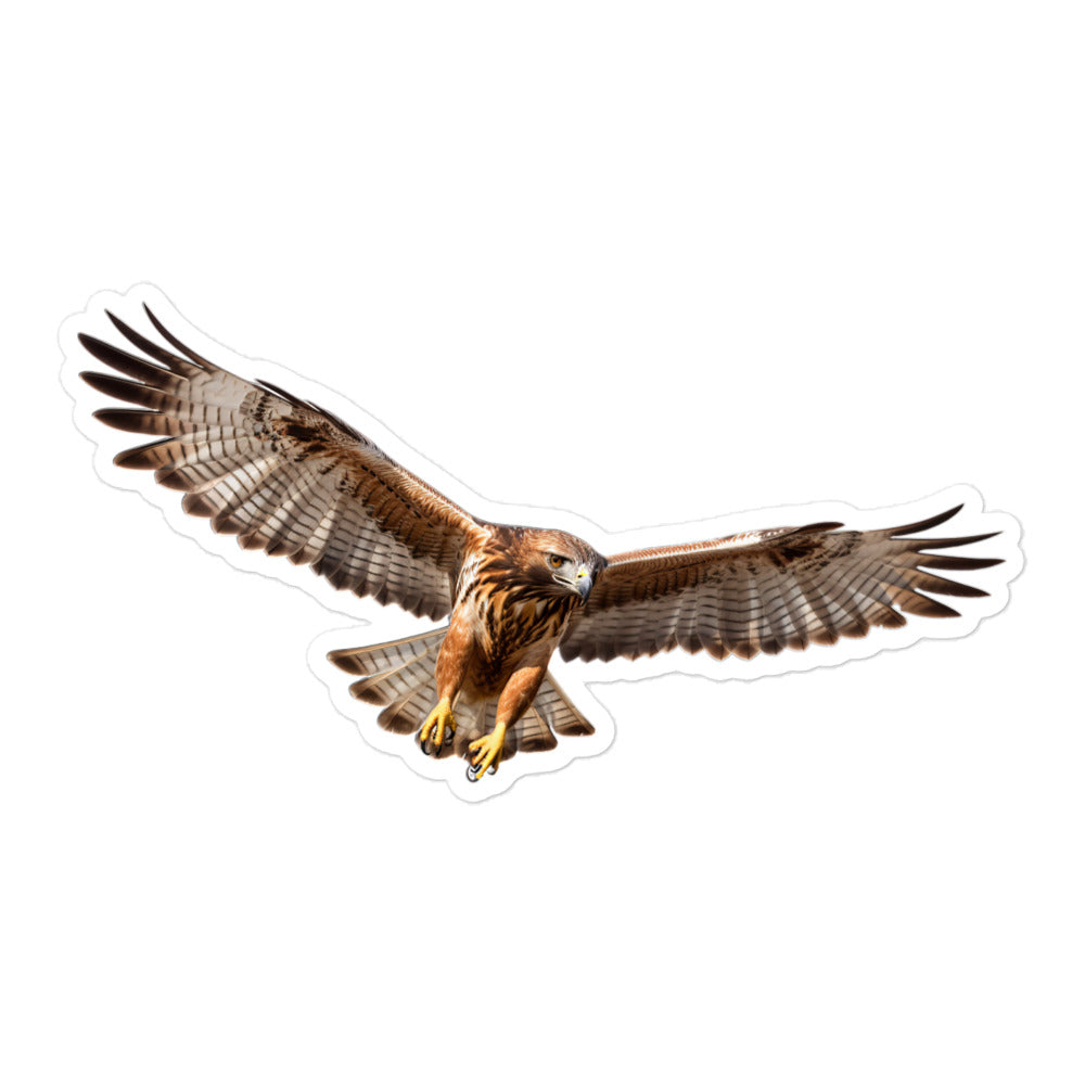 Red Tailed Hawk Sticker - Stickerfy.ai