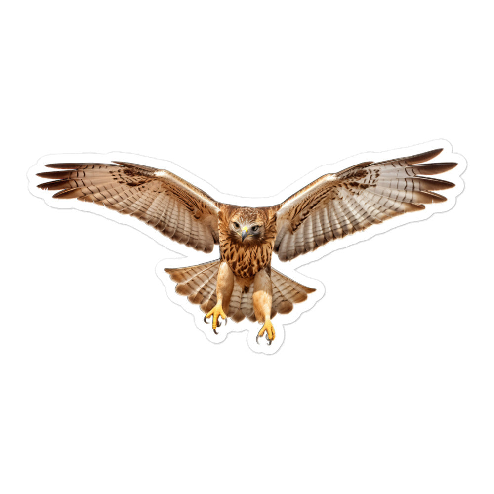 Red Tailed Hawk Sticker - Stickerfy.ai