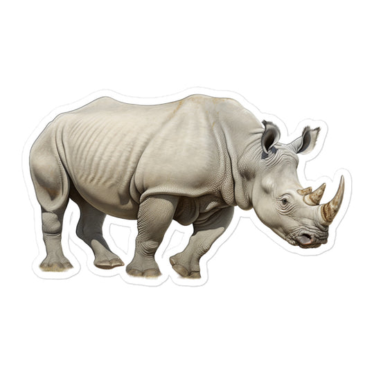 Indian Rhinoceros Sticker - Stickerfy.ai