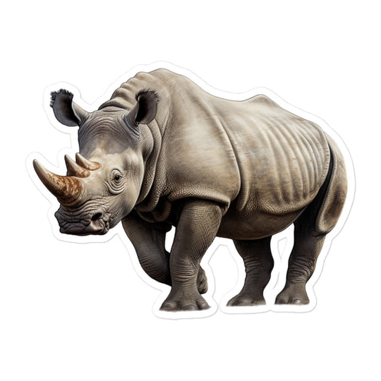 Indian Rhinoceros Sticker - Stickerfy.ai