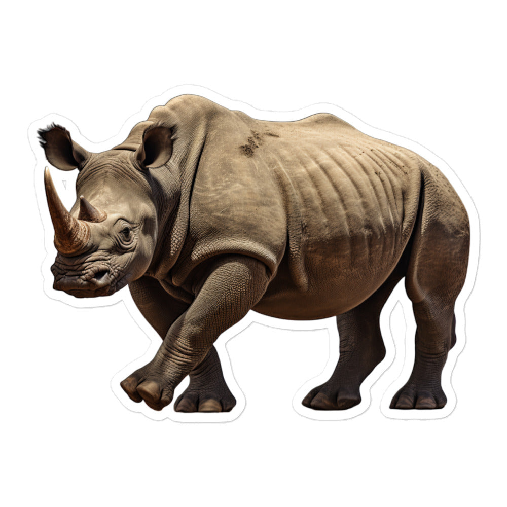 Indian Rhinoceros Sticker - Stickerfy.ai