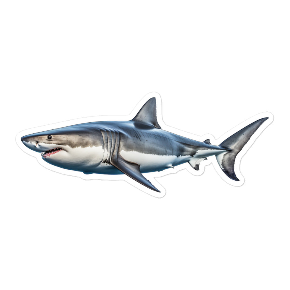 Great White Shark Sticker - Stickerfy.ai