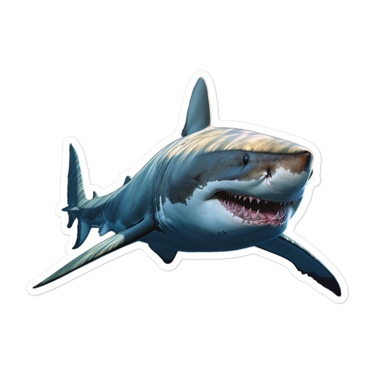 Great White Shark Sticker - Stickerfy.ai