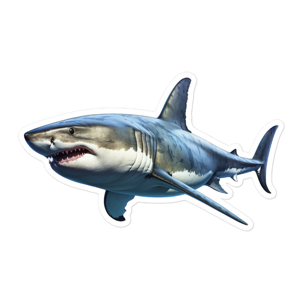 Great White Shark Sticker - Stickerfy.ai