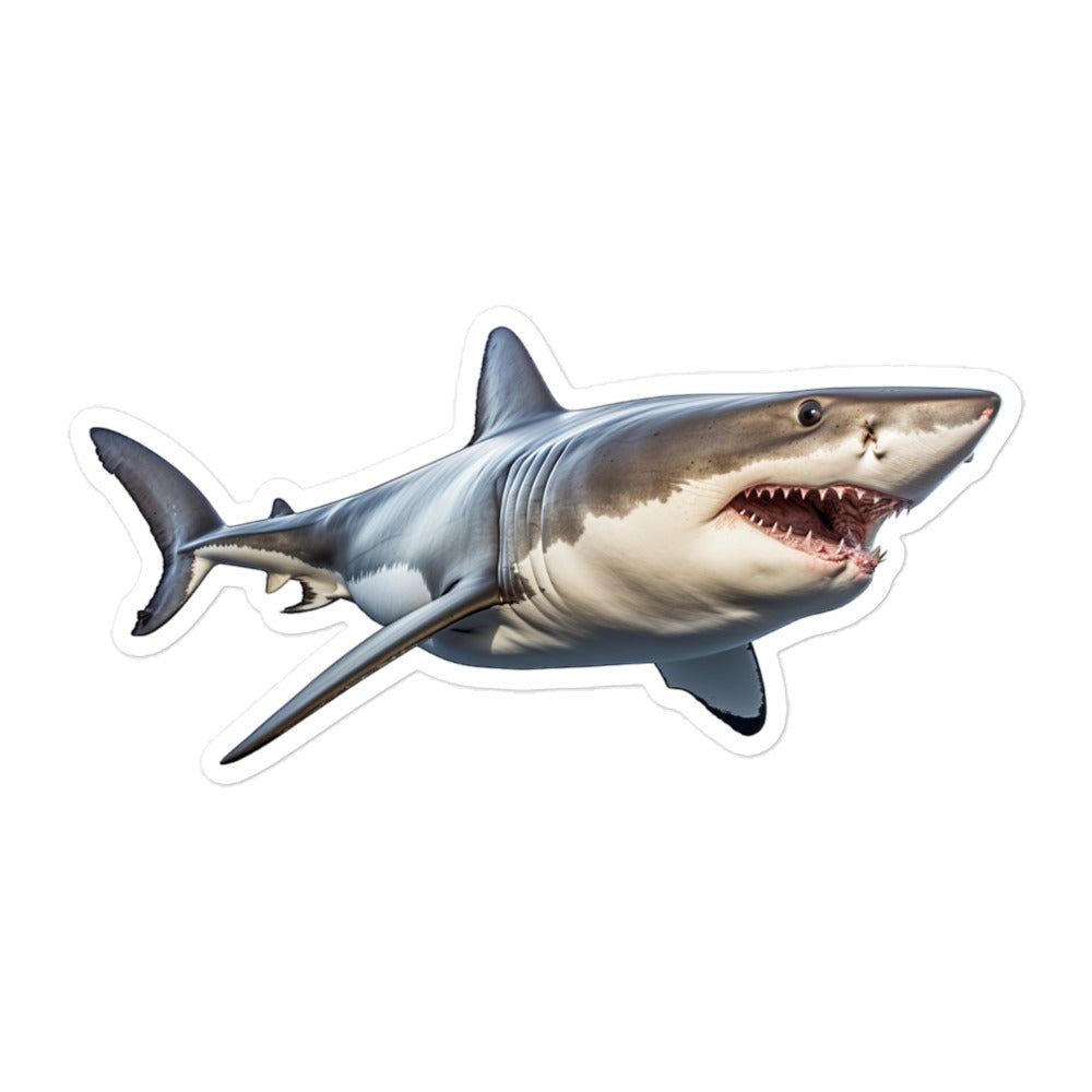 Great White Shark Sticker - Stickerfy.ai