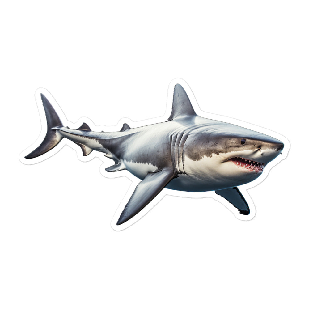 Great White Shark Sticker - Stickerfy.ai