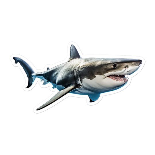 Great White Shark Sticker - Stickerfy.ai