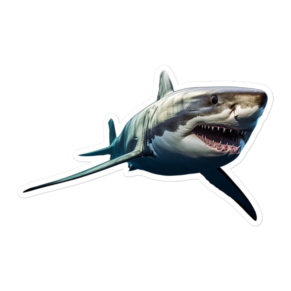 Great White Shark Sticker - Stickerfy.ai