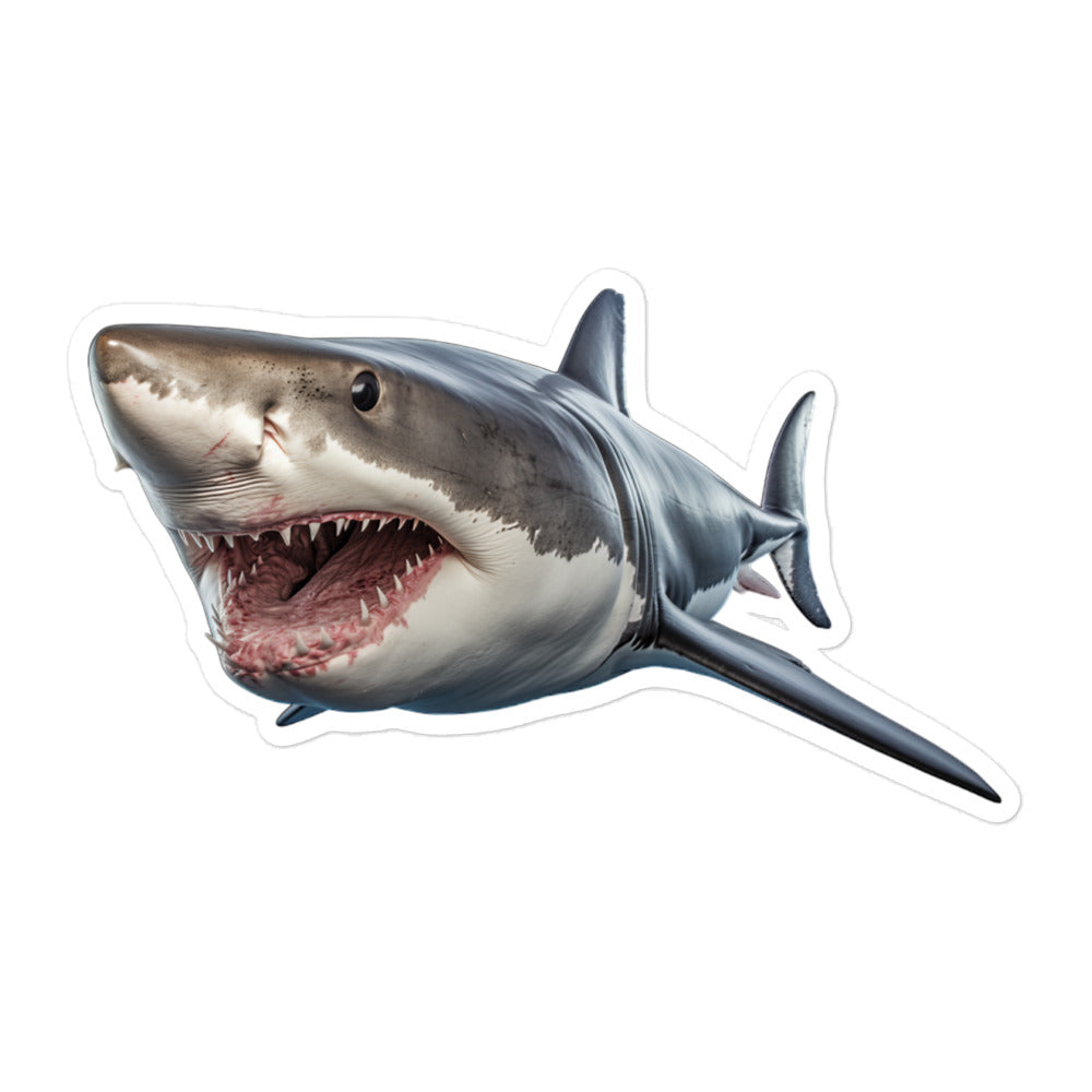 Great White Shark Sticker - Stickerfy.ai