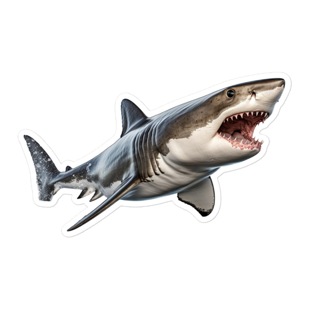 Great White Shark Sticker - Stickerfy.ai