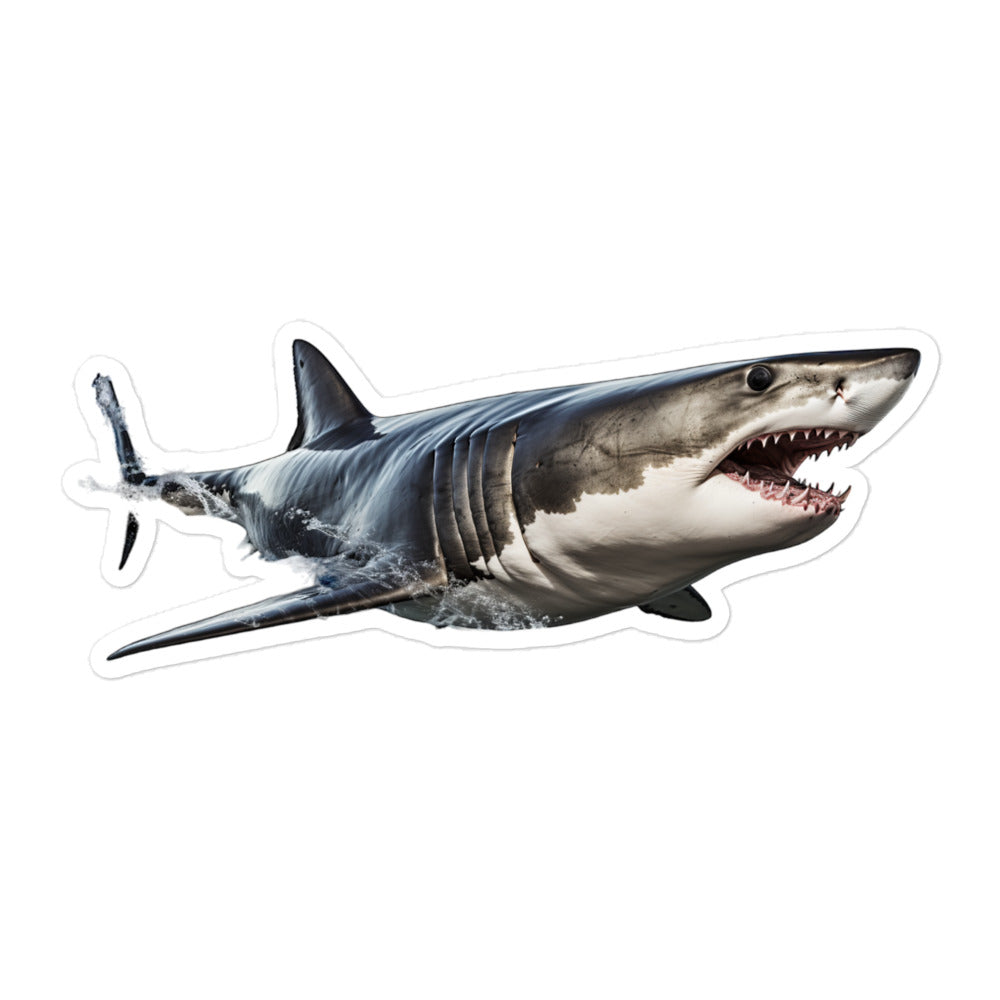 Great White Shark Sticker - Stickerfy.ai