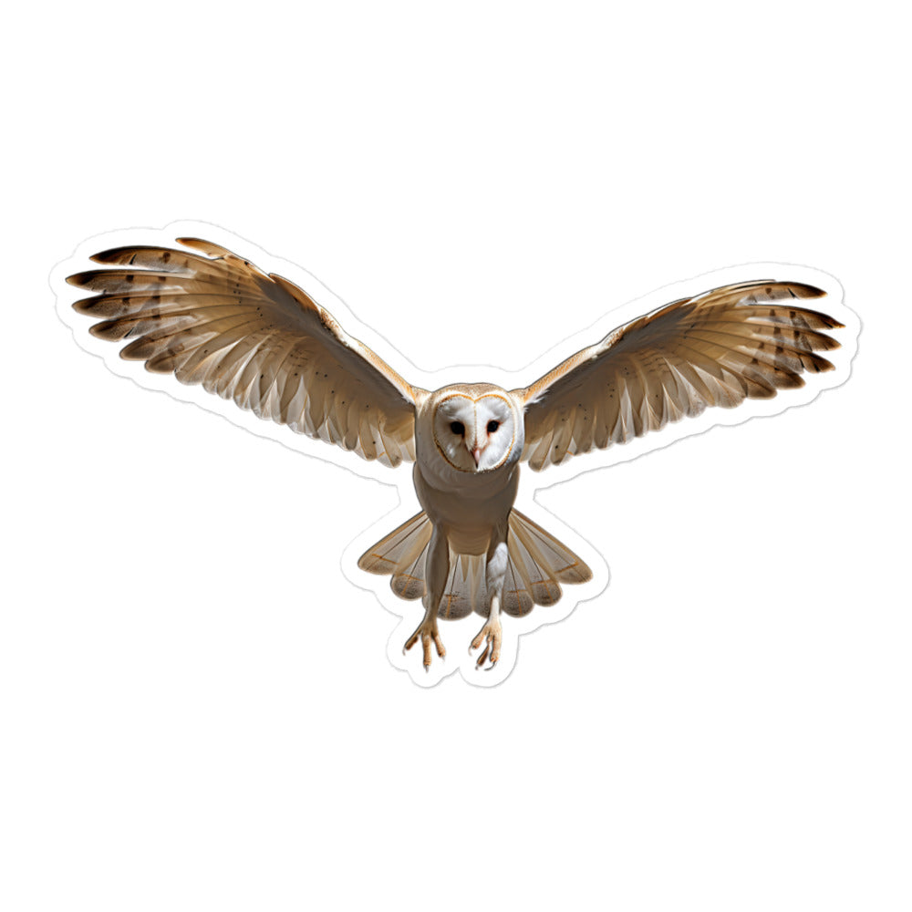 Barn Owl Sticker - Stickerfy.ai