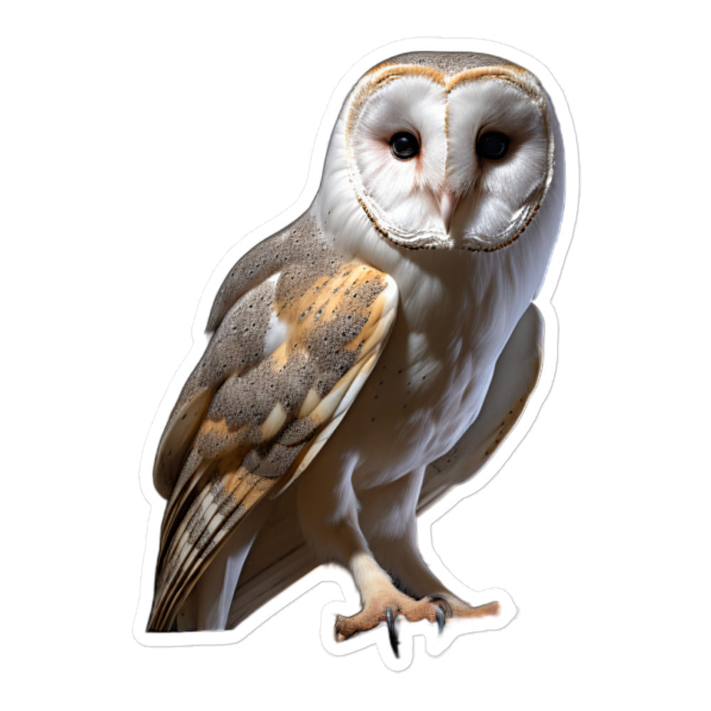 Barn Owl Sticker - Stickerfy.ai